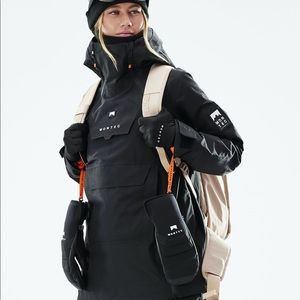 Montec Black Ski & Snow Jacket for Women